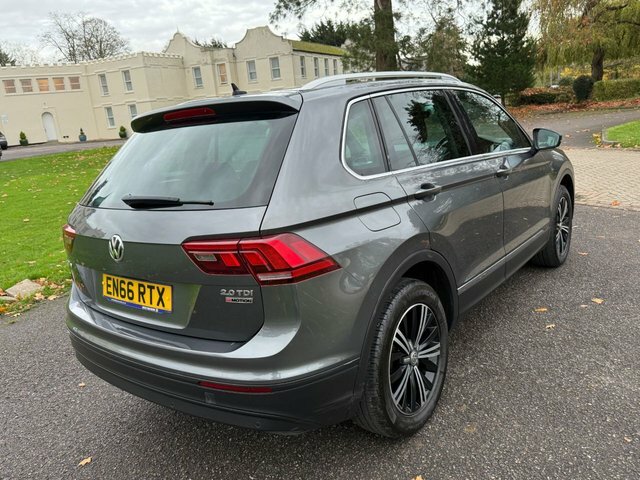 Volkswagen Tiguan 2.0 Tdi Bluemotion Tech Se Navigation Suv Dies EN66RTX Grey #5