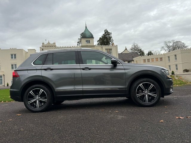 Volkswagen Tiguan 2.0 Tdi Bluemotion Tech Se Navigation Suv Dies EN66RTX Grey #3