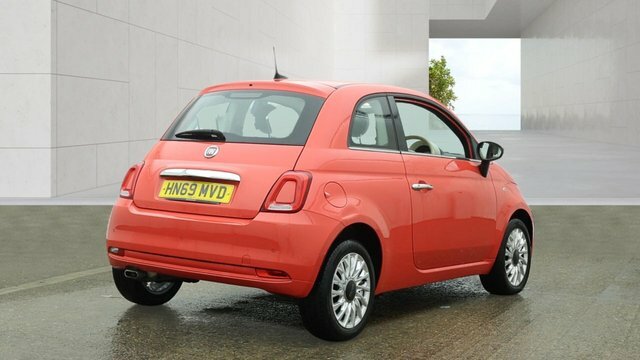 Fiat 500 1.2 Lounge Hatchback Euro 6 S S HN69MVD Pink #5