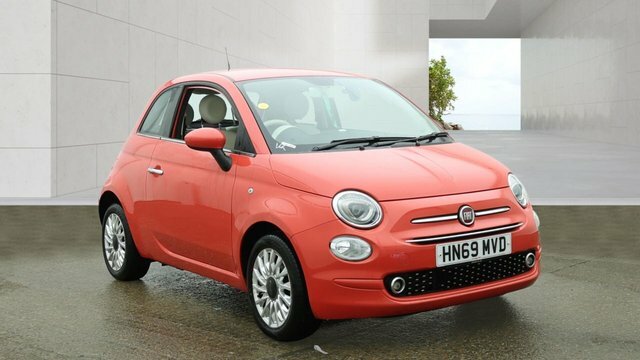 Fiat 500 1.2 Lounge Hatchback Euro 6 S S Pink