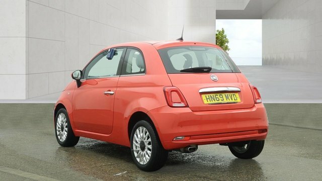 Fiat 500 1.2 Lounge Hatchback Euro 6 S S HN69MVD Pink #6
