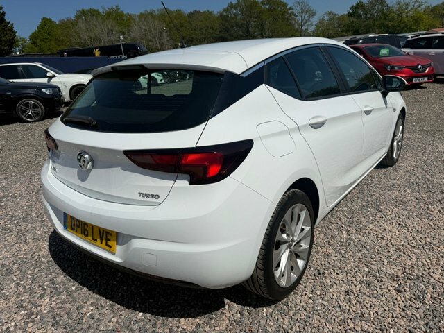 Vauxhall Astra 1.4I Turbo Energy Hatchback Euro DP16LVE White #4