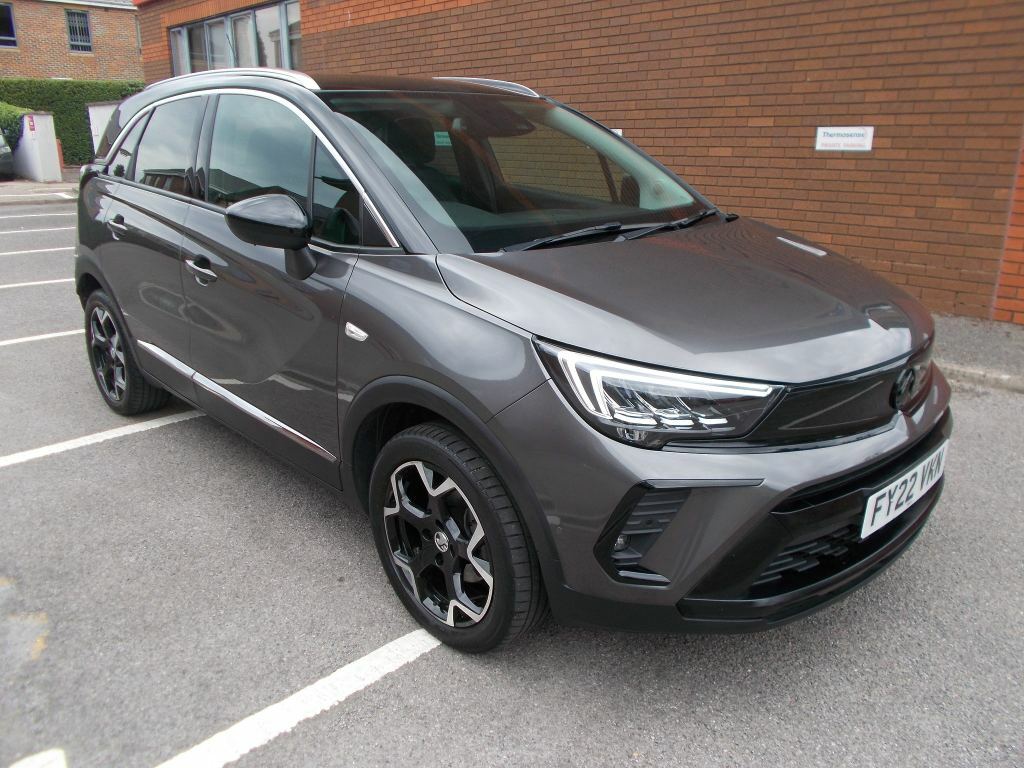 Vauxhall Crossland Vauxhall Crossland 1.2 Turbo Ultimate Suv Petr FY22VKN Grey #2