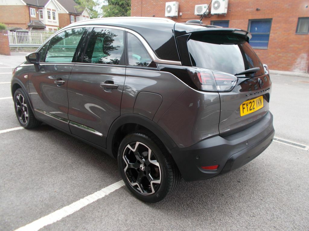 Vauxhall Crossland Vauxhall Crossland 1.2 Turbo Ultimate Suv Petr FY22VKN Grey #4