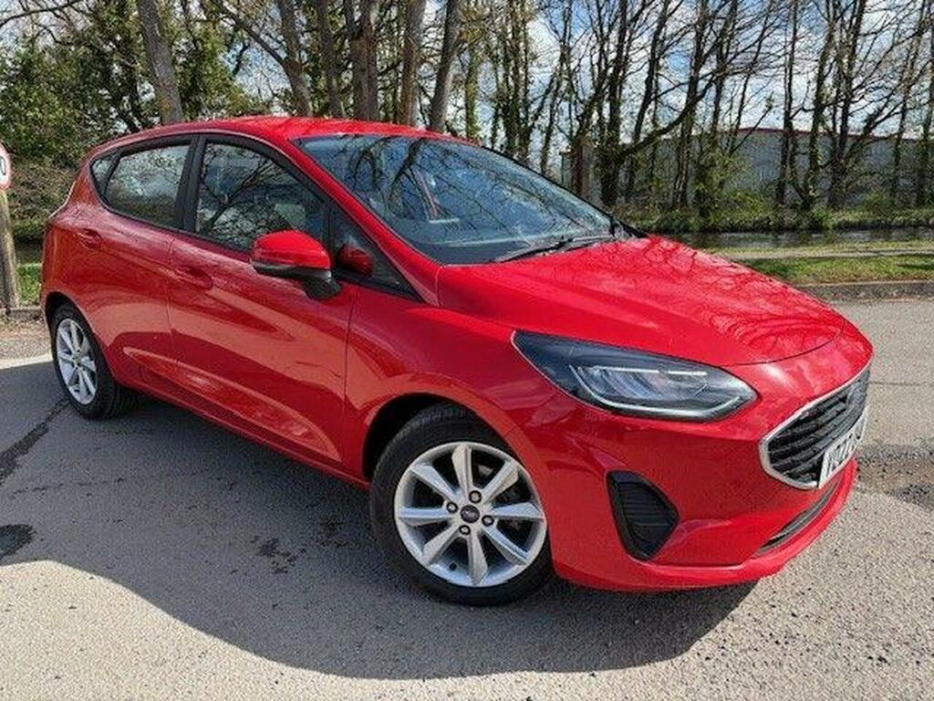 Ford Fiesta 1.0T Ecoboost Trend Euro 6 Ss Red