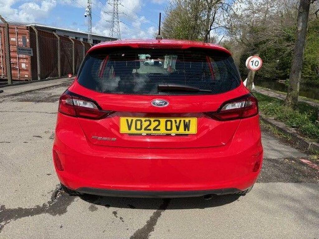 Ford Fiesta 1.0T Ecoboost Trend Euro 6 Ss VO22OVW Red #6