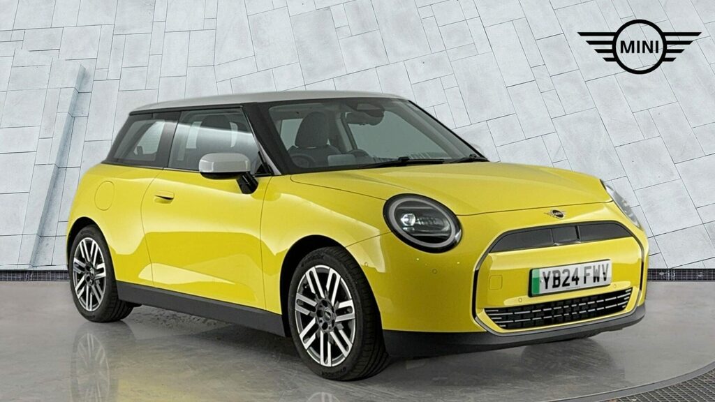 Mini Hatch Hatchback Yellow