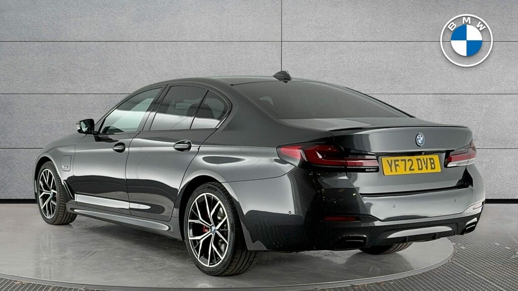 BMW 5 Series Saloon YF72DVB Grey #2