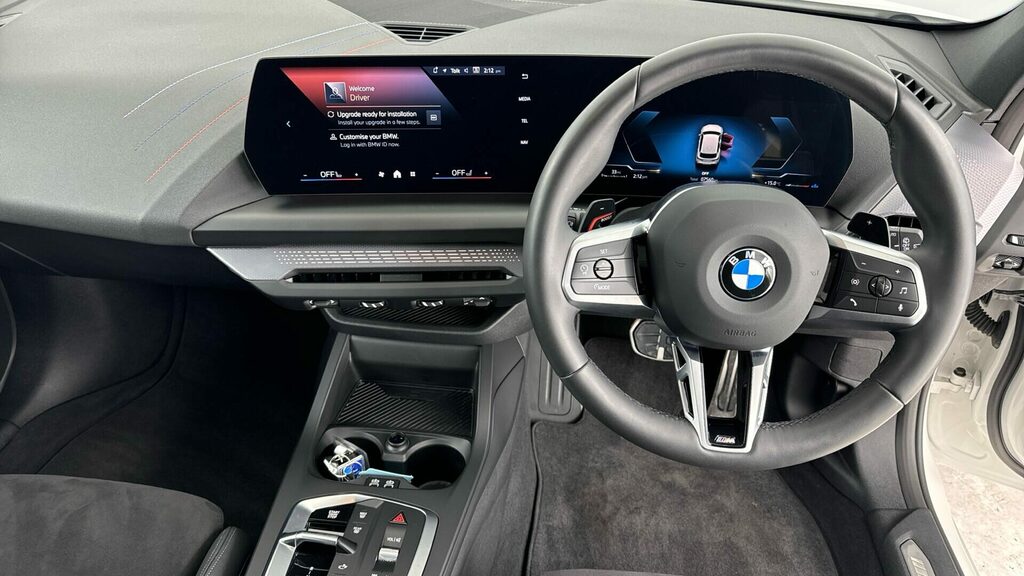 BMW 1 Series Sports YG75DWK White #4
