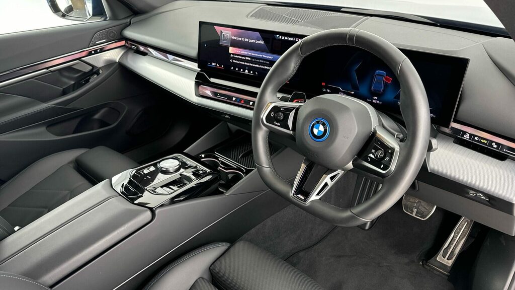 BMW i5 Saloon PK75RYD Blue #6