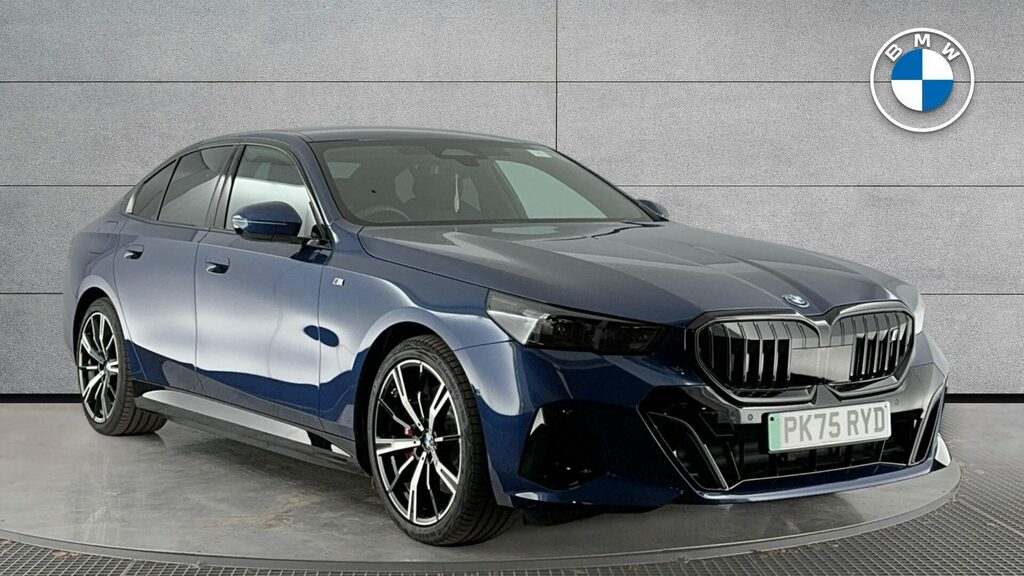 BMW i5 Saloon PK75RYD Blue