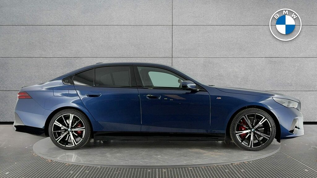 BMW i5 Saloon PK75RYD Blue #3