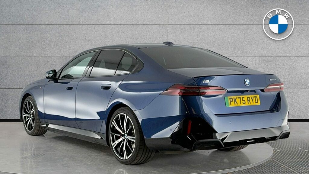 BMW i5 Saloon PK75RYD Blue #2