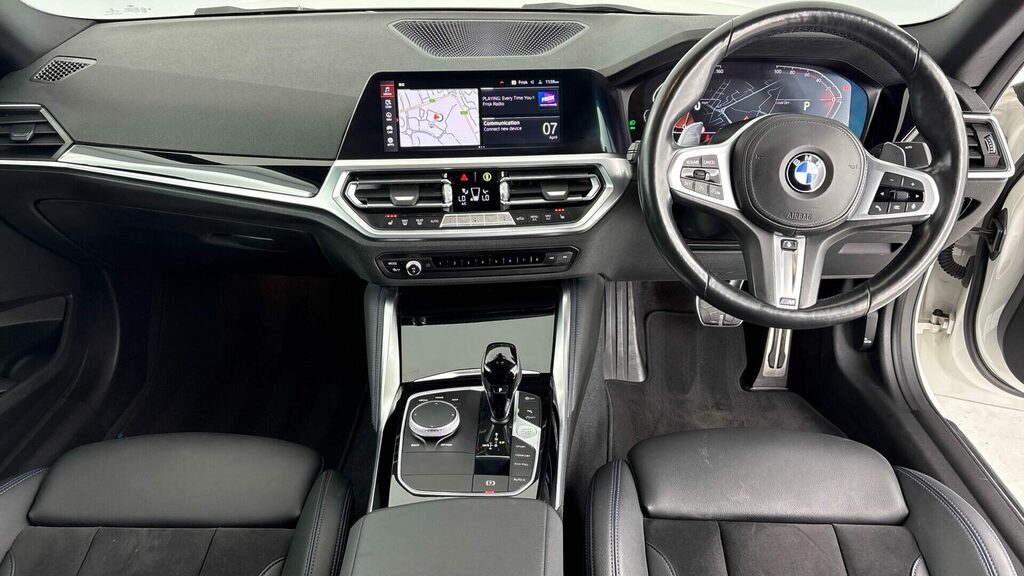 BMW 2 Series Coupe YF22VTW White #4