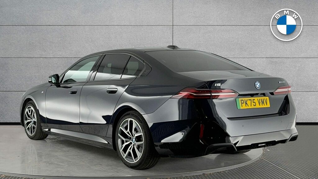 BMW i5 Saloon PK75VMV Black #2
