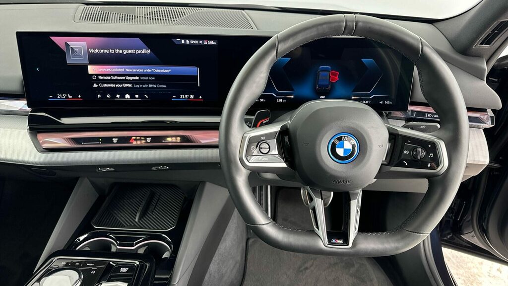 BMW i5 Saloon PK75VMV Black #5