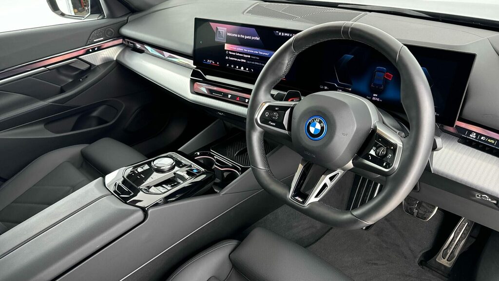BMW i5 Saloon PK75VMV Black #6