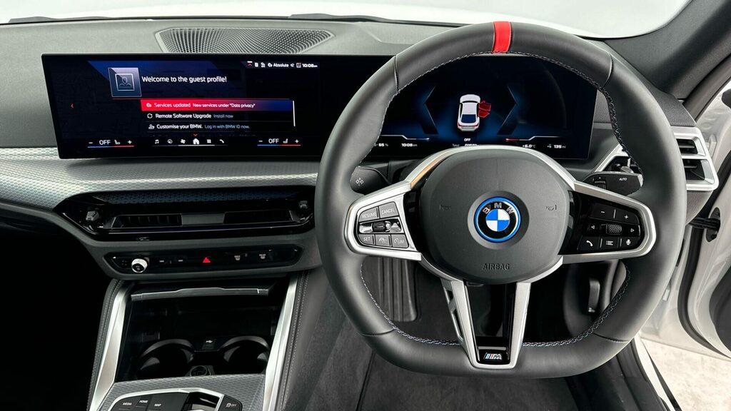 BMW i4 Coupe YG75JXP White #5