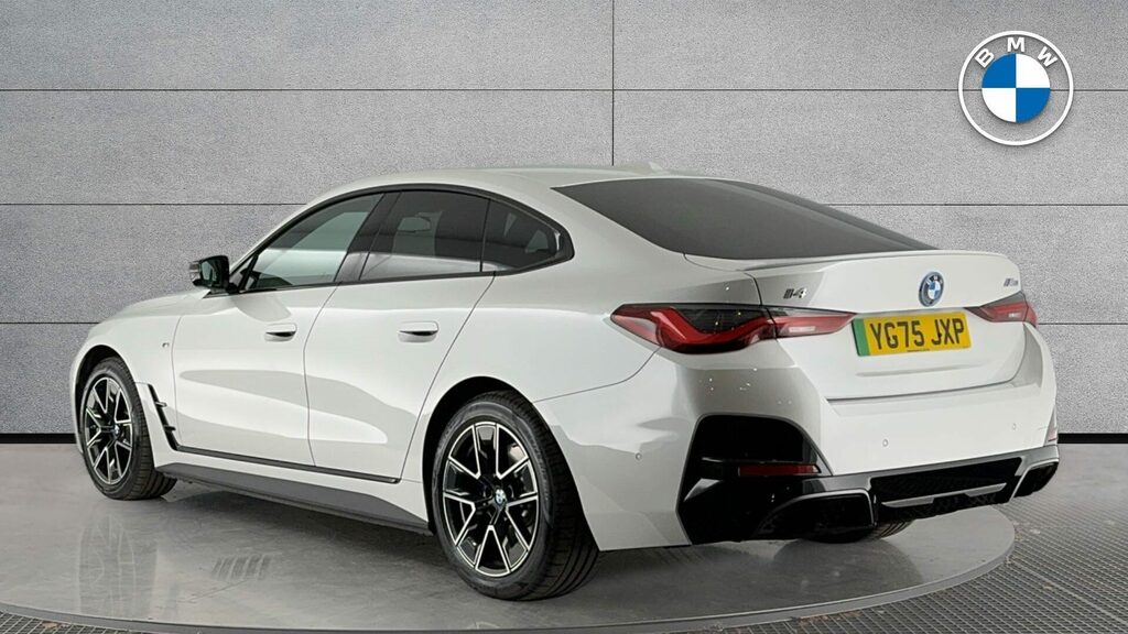 BMW i4 Coupe YG75JXP White #2