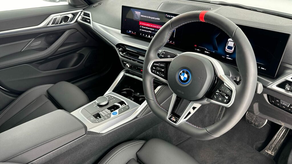 BMW i4 Coupe YG75JXP White #6