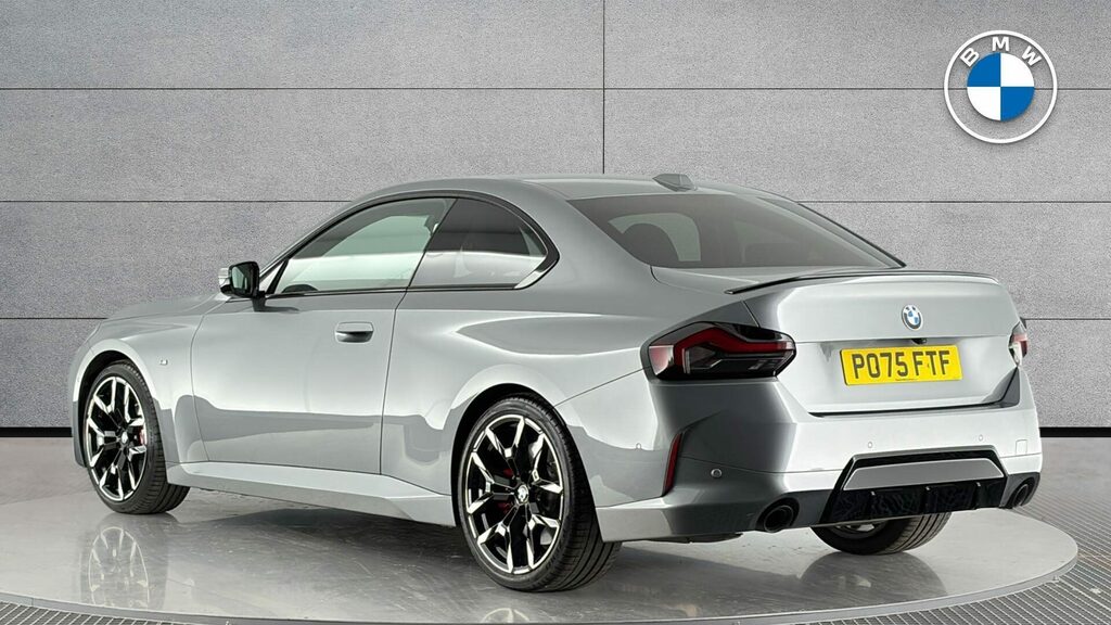 BMW 2 Series Coupe PO75FTF Grey #2