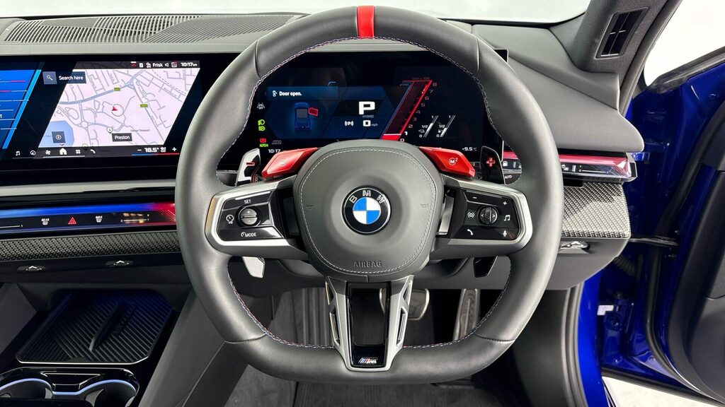 BMW M5 Saloon PK75UAO Blue #5