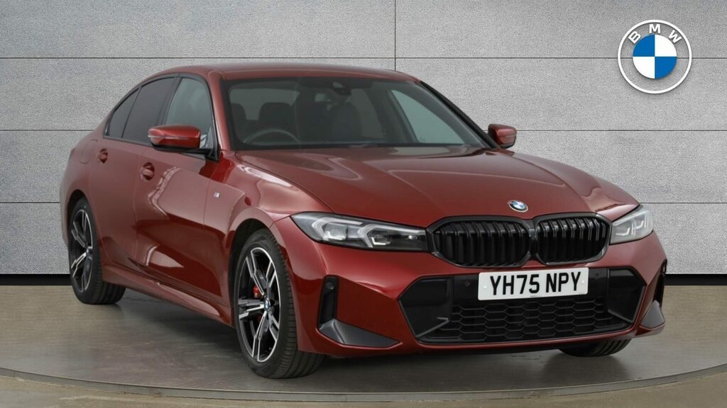 BMW 3 Series Saloon Red