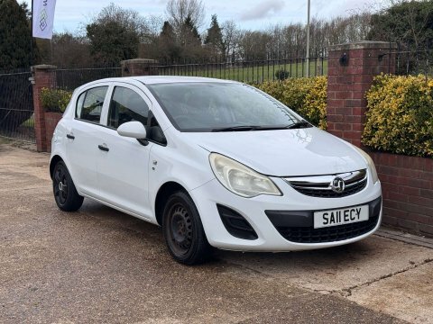 Vauxhall Corsa 2011 11 1.2 White