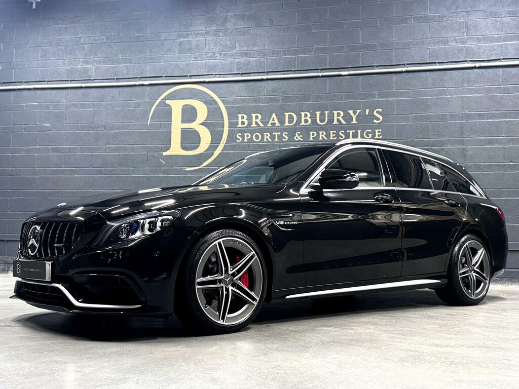 Mercedes-Benz C Class Estate 4.0 C63 V8 Biturbo Amg S 202171 KP71SKK Black #2