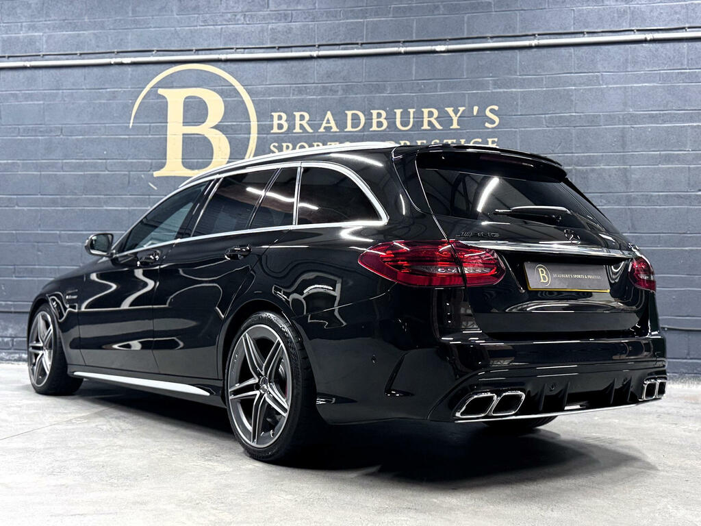 Mercedes-Benz C Class Estate 4.0 C63 V8 Biturbo Amg S 202171 KP71SKK Black #4
