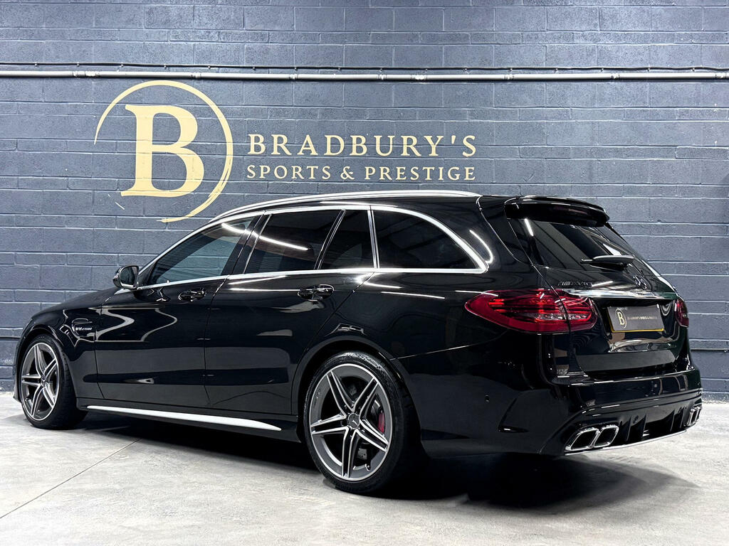Mercedes-Benz C Class Estate 4.0 C63 V8 Biturbo Amg S 202171 KP71SKK Black #5