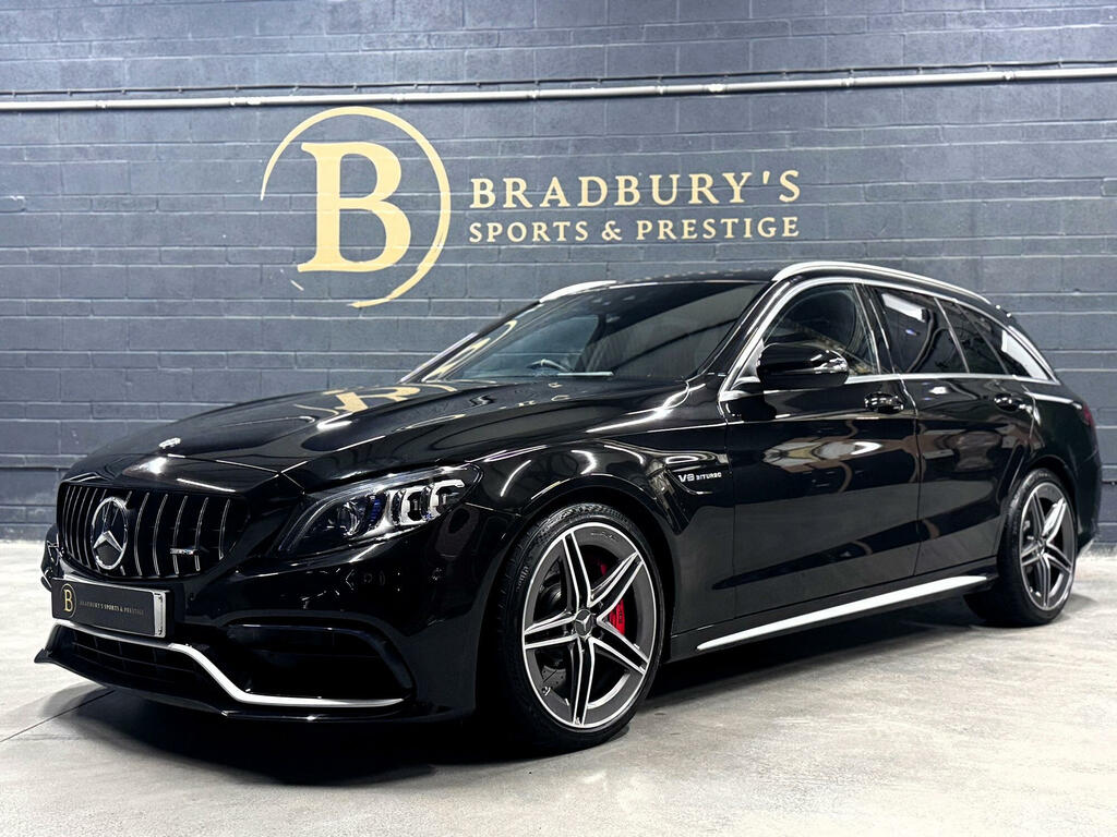 Mercedes-Benz C Class Estate 4.0 C63 V8 Biturbo Amg S 202171 KP71SKK Black #6