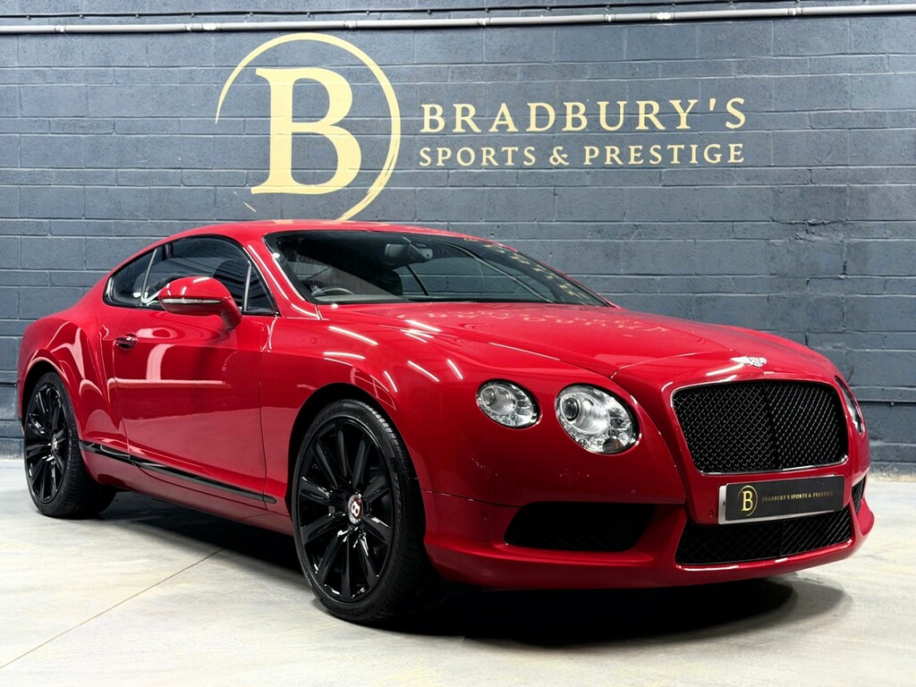 Bentley Continental Gt Coupe 4.0 V8 Gt 201463 FN63PZR Red #5