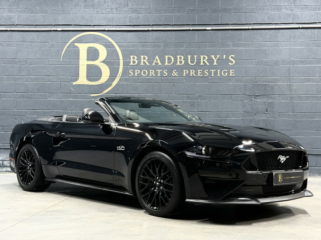 Ford Mustang Convertible 5.0 V8 Gt 201818 Black #4