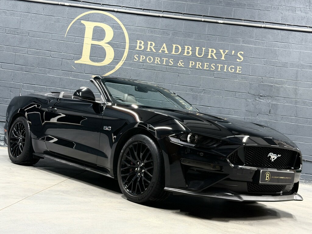 Ford Mustang Convertible 5.0 V8 Gt 201818 Black #6