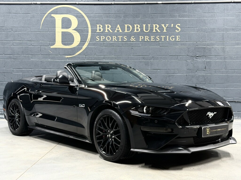 Ford Mustang Convertible 5.0 V8 Gt 201818 Black