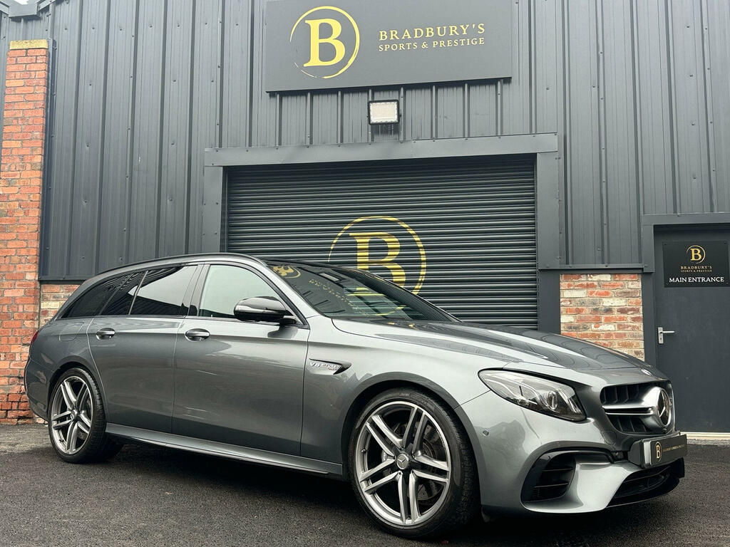 Mercedes-Benz E Class Estate 4.0 E63 V8 Biturbo Amg 201818 FY18KVC Grey #3