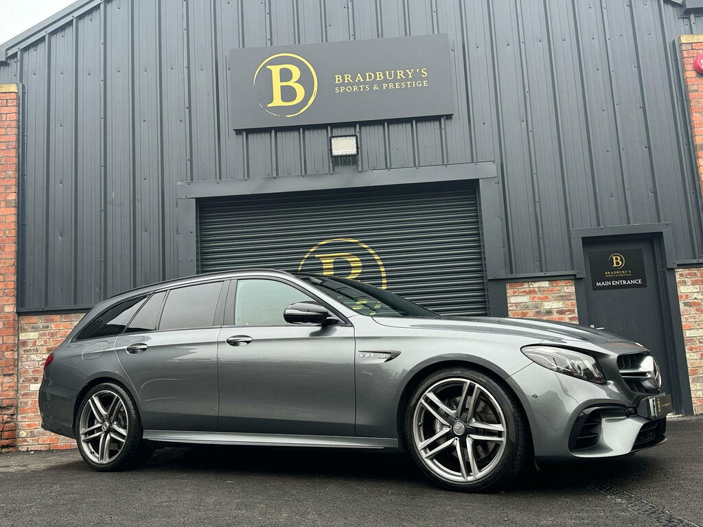 Mercedes-Benz E Class Estate 4.0 E63 V8 Biturbo Amg 201818 FY18KVC Grey #4