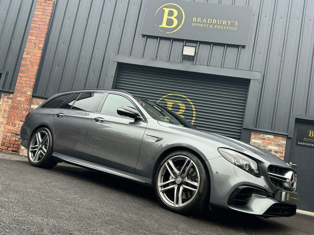 Mercedes-Benz E Class Estate 4.0 E63 V8 Biturbo Amg 201818 FY18KVC Grey #6