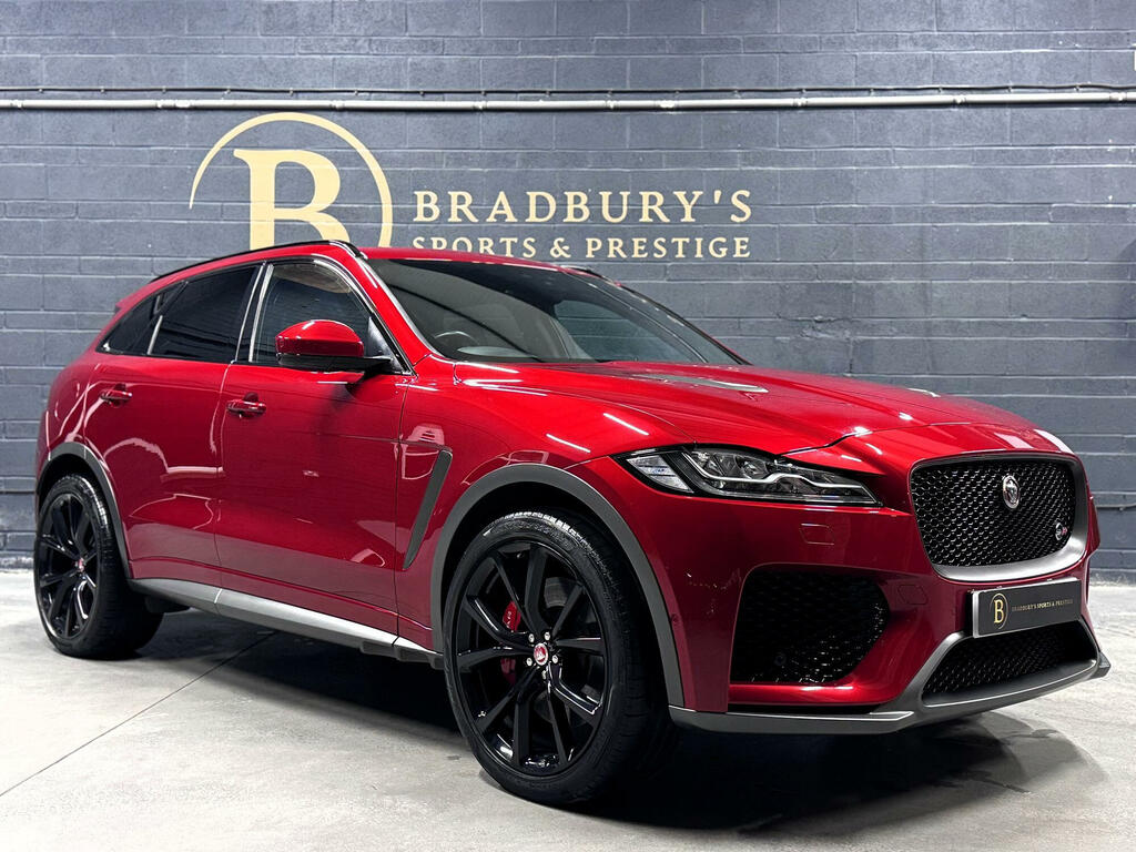 Jaguar F-Pace Suv 5.0 V8 Svr 201919 Red