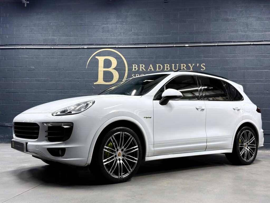 Porsche Cayenne Suv 3.0 V6 E-hybrid S Platinum Edition 201767 White #5