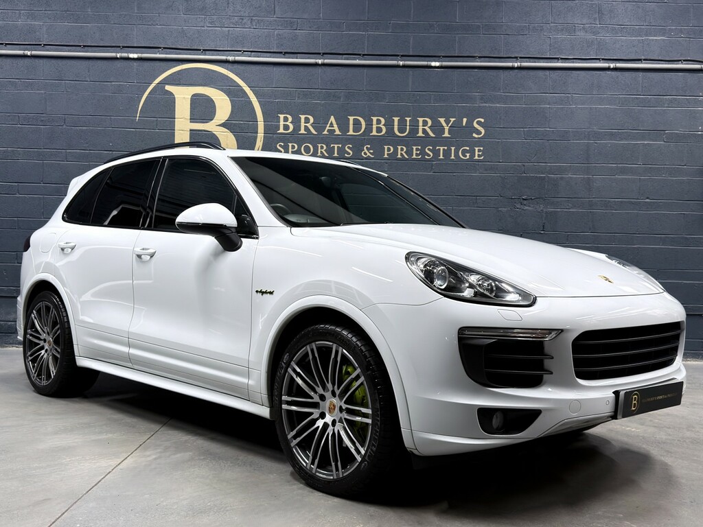 Porsche Cayenne Suv 3.0 V6 E-hybrid S Platinum Edition 201767 White