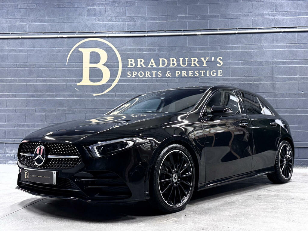 Mercedes-Benz A Class Hatchback 1.3 A180 Amg Line Night Edition 202323 Black