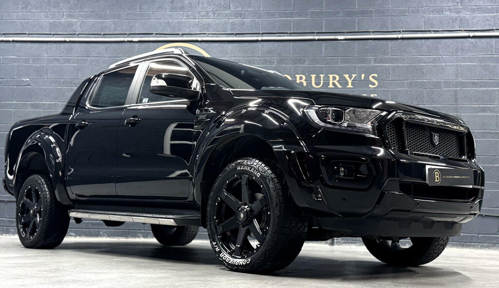 Ford Ranger Pickup 2.0 Ranger Wildtrak Double Cab 2.0L Ecoblue HK22XJG Black #3