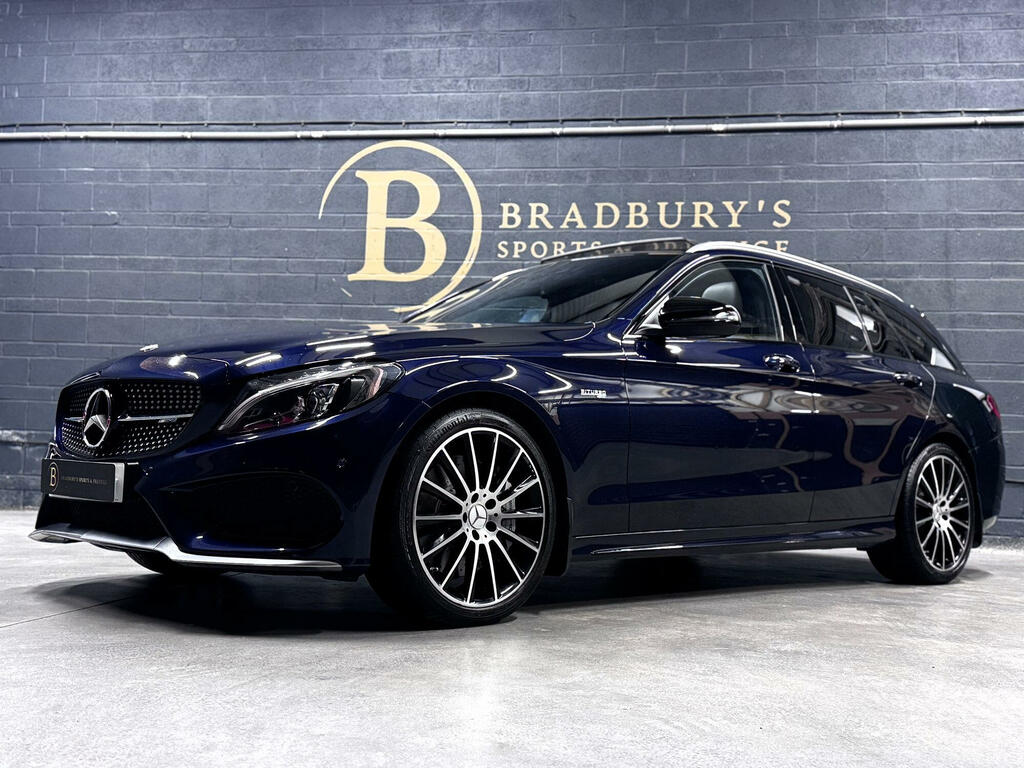 Mercedes-Benz C Class Estate 3.0 C43 V6 Amg 201867 KS67HHF Blue #4