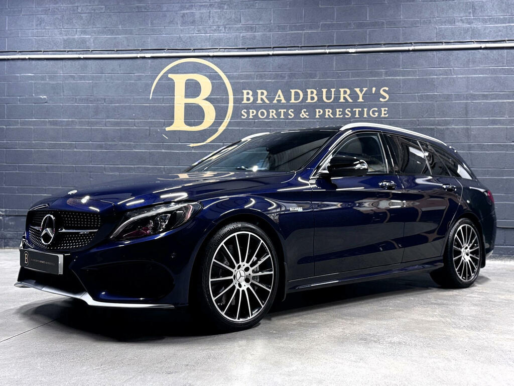 Mercedes-Benz C Class Estate 3.0 C43 V6 Amg 201867 KS67HHF Blue #2