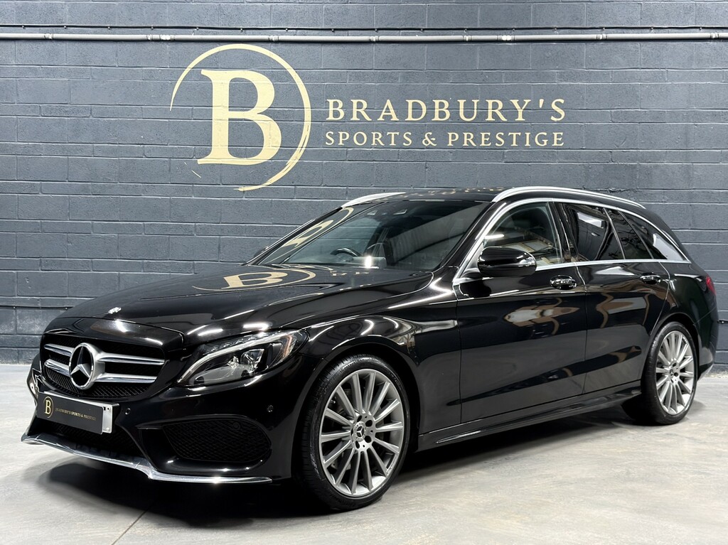 Mercedes-Benz C Class Estate 2.1 C250d Amg Line 201766 Black