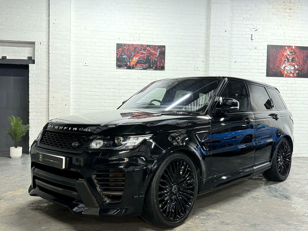 Land Rover Range Rover Sport Suv 5.0 V8 Svr 201717 Black #6