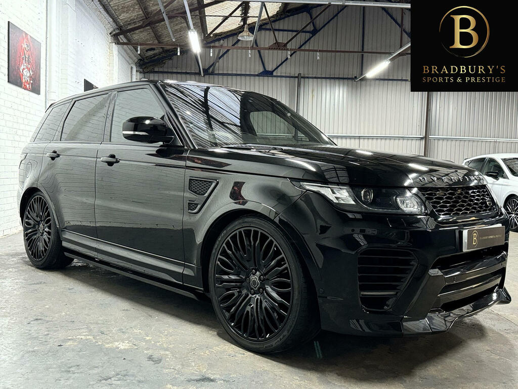 Land Rover Range Rover Sport Suv 5.0 V8 Svr 201717 Black