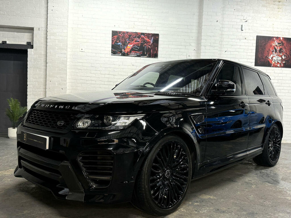Land Rover Range Rover Sport Suv 5.0 V8 Svr 201717 Black #2